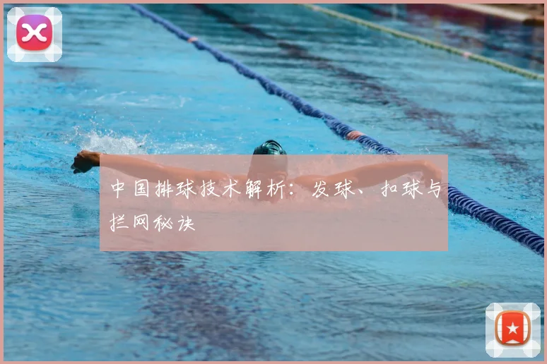 中国排球技术解析：发球、扣球与拦网秘诀